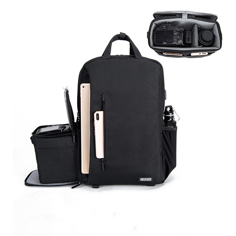 Laptop Backpack 15.6 - grote camerarugzak DSLR/SLR/spiegelloze fotografie waterdichte cameratas