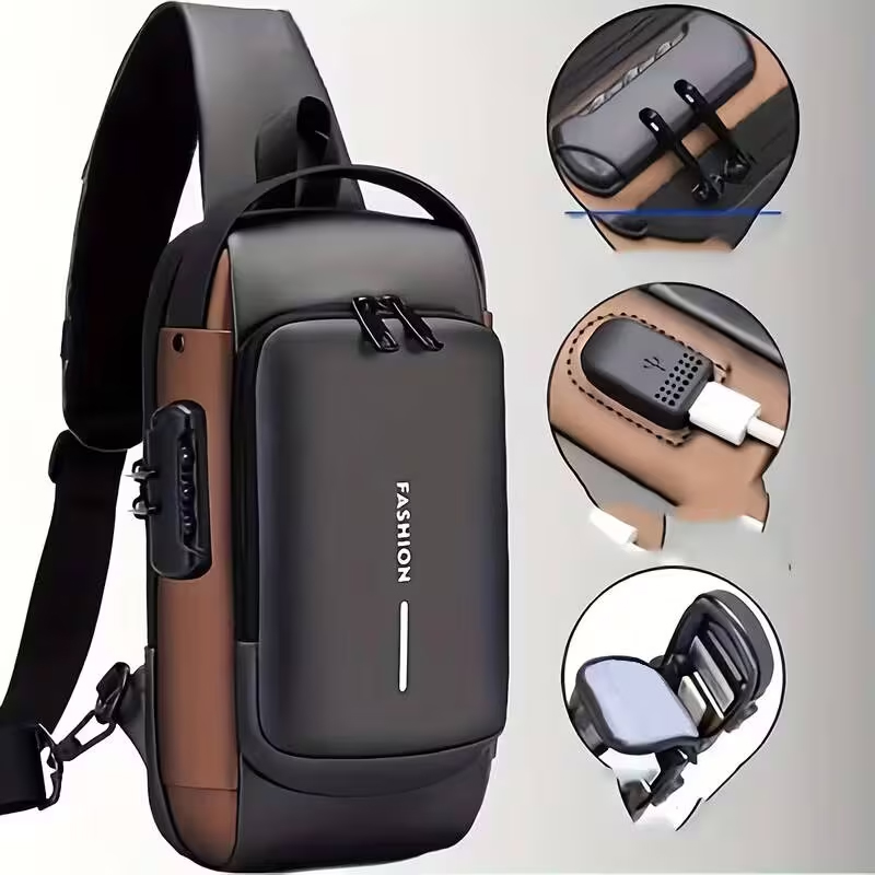 Travel Backpack Anti Theft - Anti-diefstal motorrugzak met afsluitbare ritsen –