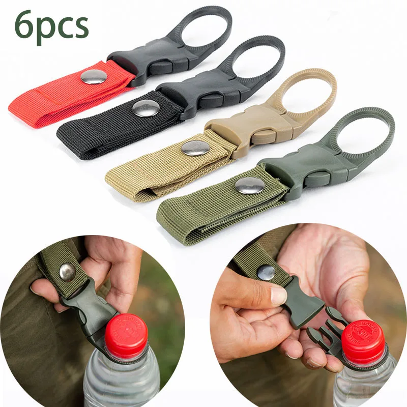 Rucksack Military Style - 6 stks Camping Singels Gesp Haak