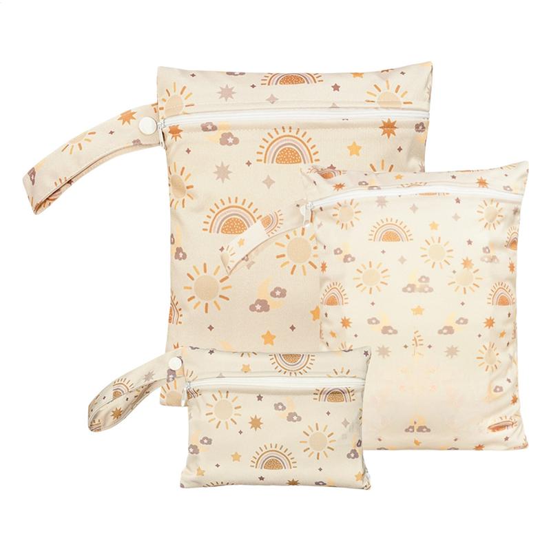 Backpack Diaper Bag - Natte droge tas Kledingzakjes Set van