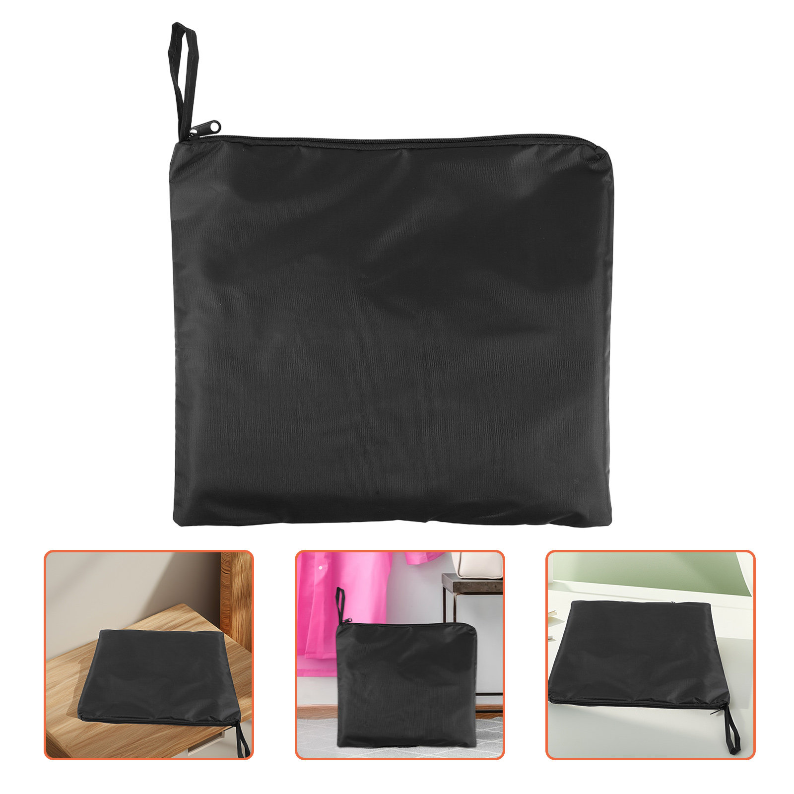 Drawstring Gym Bag - Draagbare waterdichte Oxford-stof regenjas organizer tas