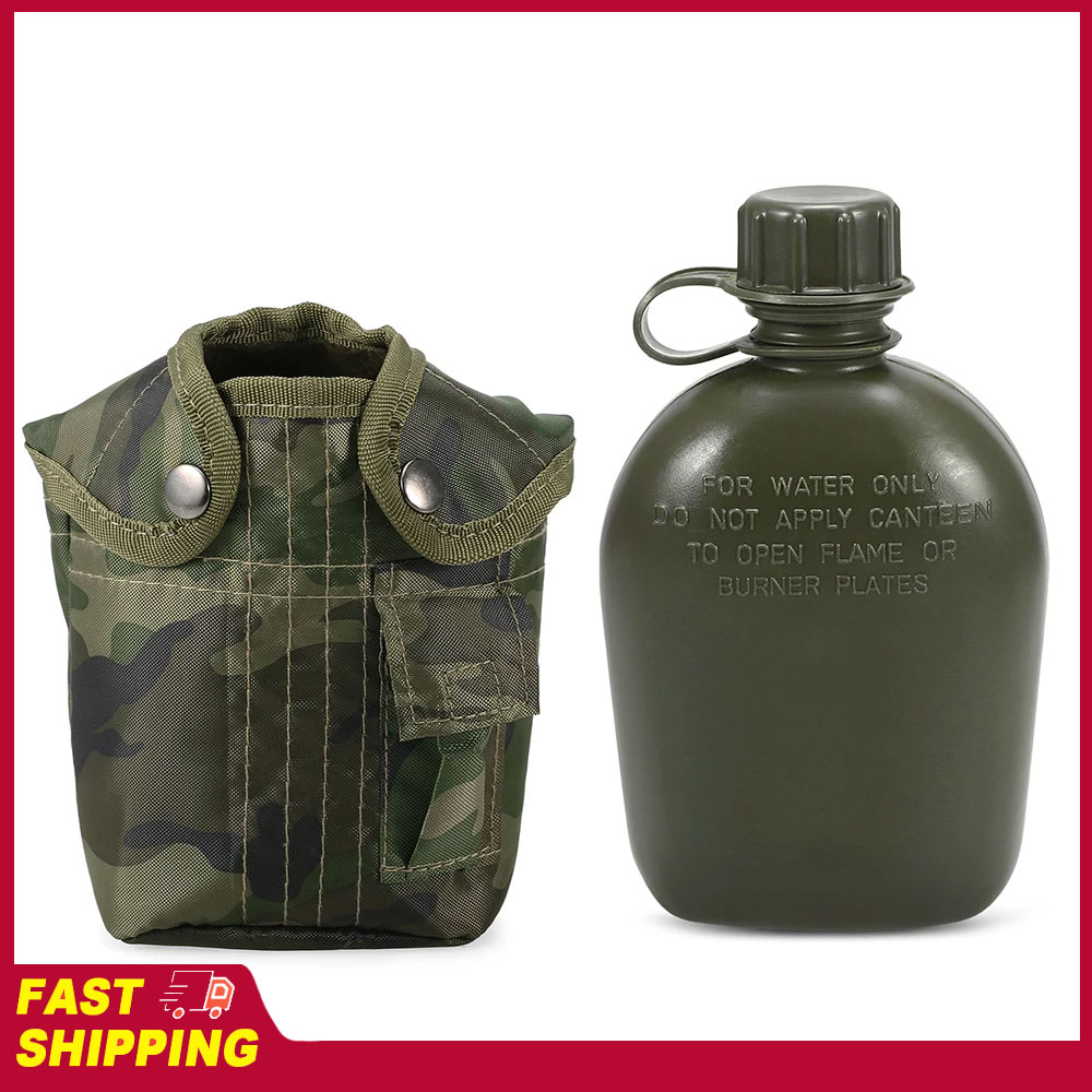 Rucksack Military Style - Kamperen Wandelen Backpacken Survival Waterfles Ketel
