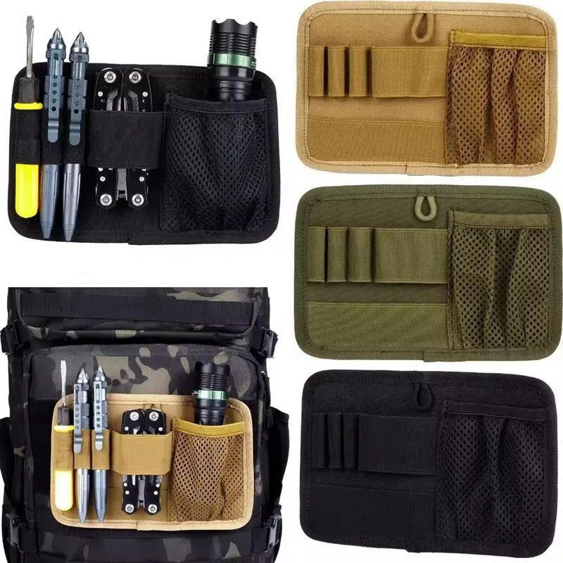 Backpack Insert Organizer - Modulair haak- en luspaneel EDC-organizer -