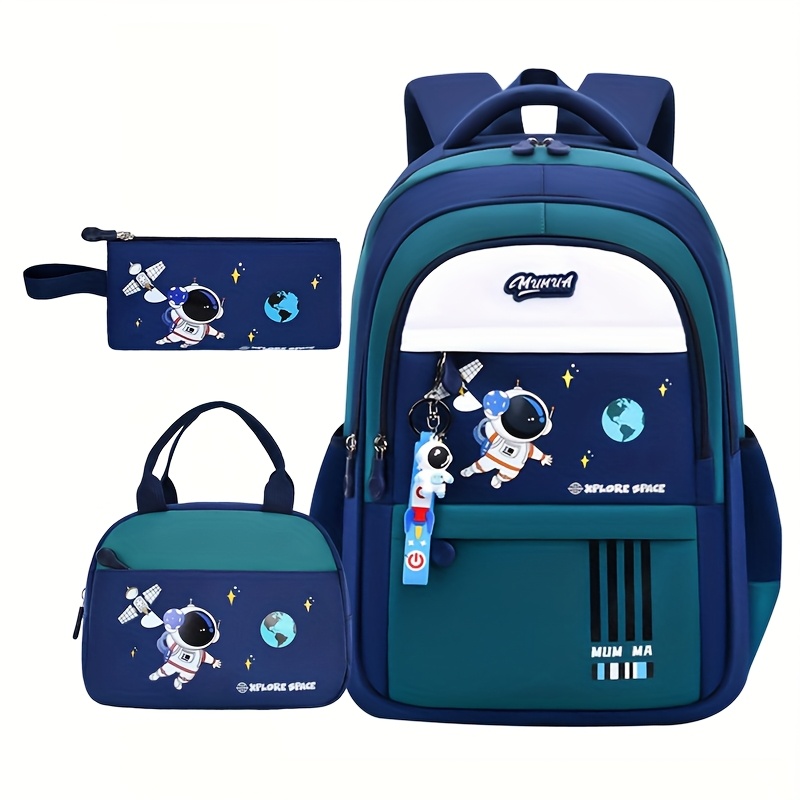 School Backpack Teen - Nieuwe astronaut-cartoonrugzak, lichtgewicht reistas voor school