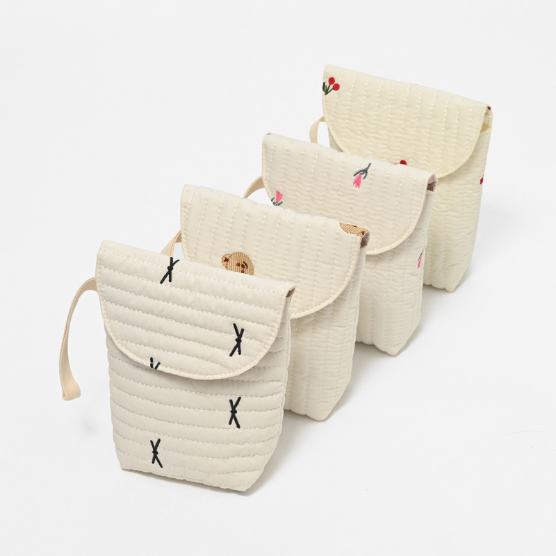 Backpack Diaper Bag - Borduurkatoen Baby Luiertas Wasbare Mommy Bag