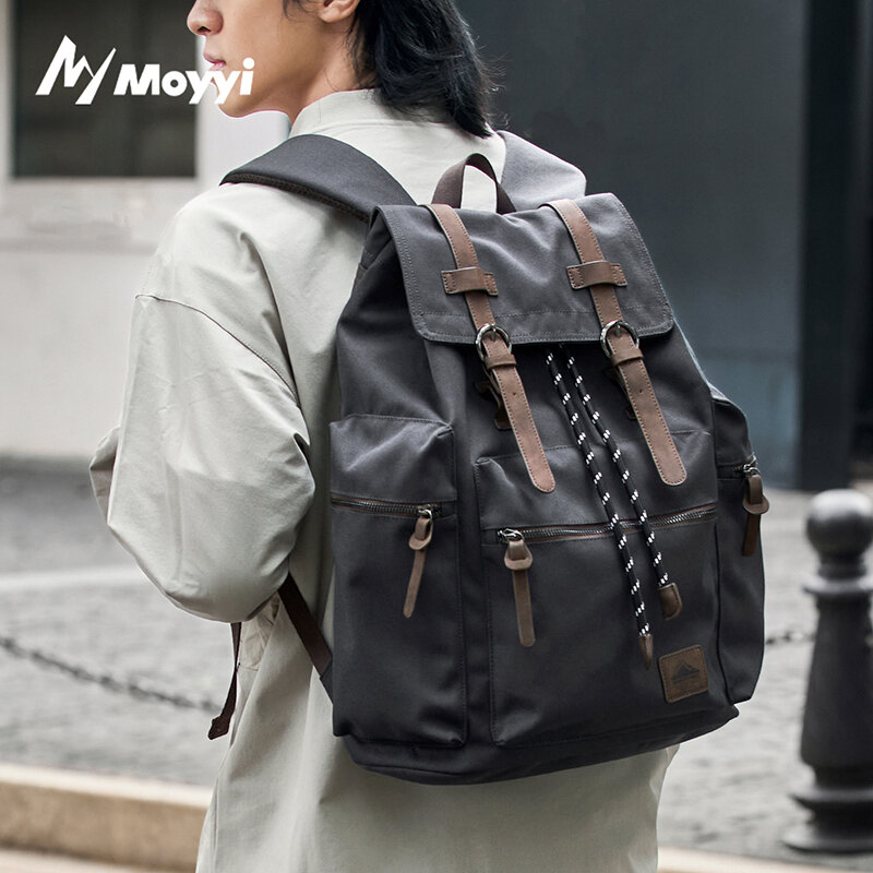 Hiking Backpack Waterproof - MOYYI 27L Grote Flap Rugzak Voor