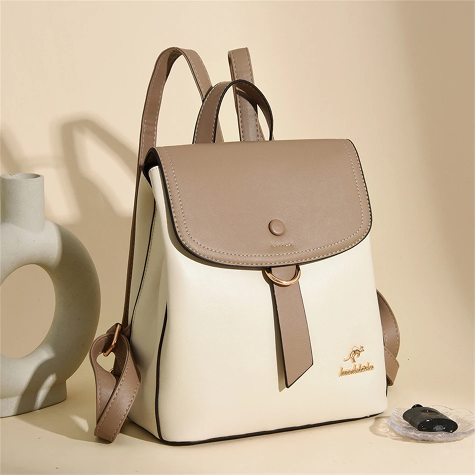 Mini Backpack Purse - 2024 Hoge kwaliteit mode afdrukken contrasterende