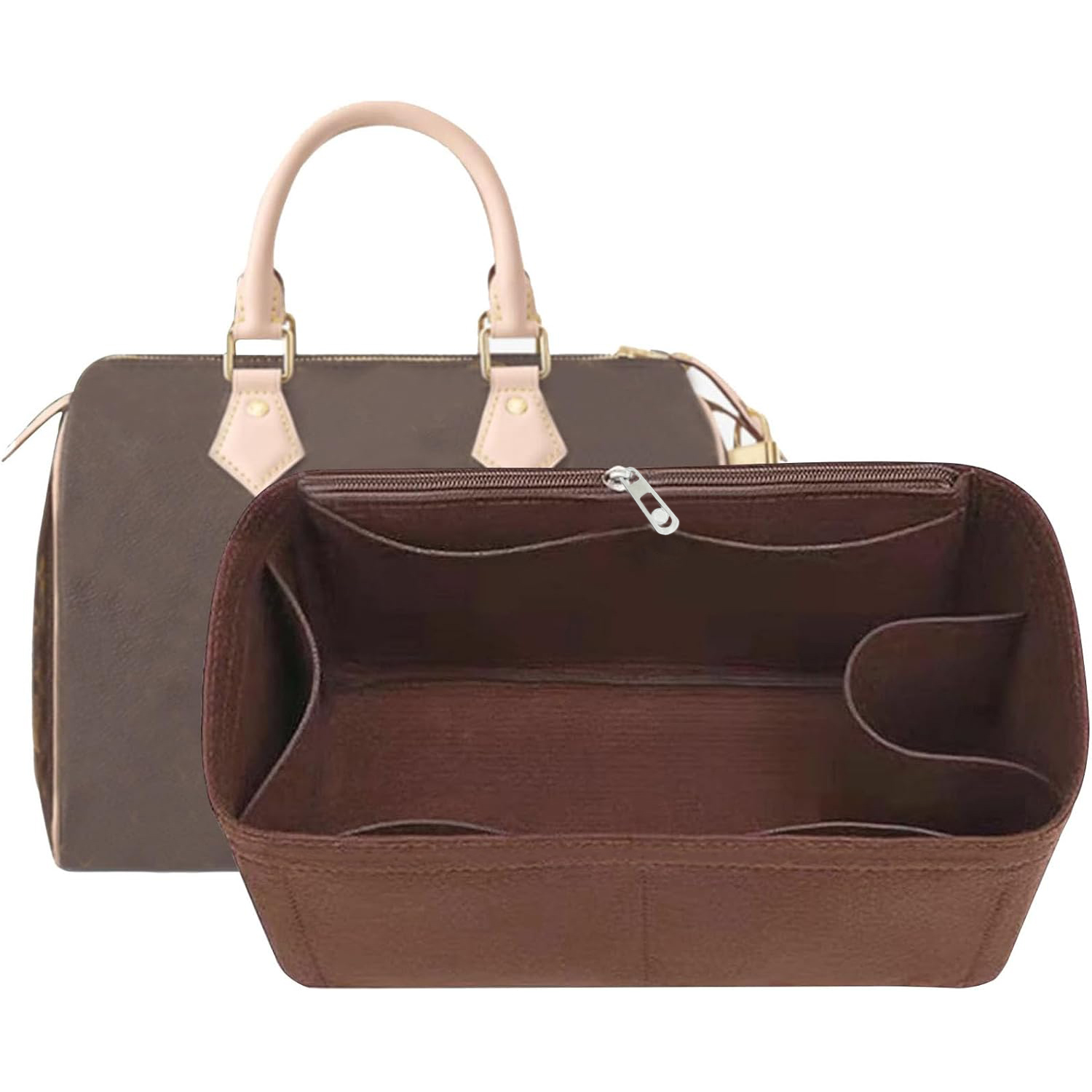 Backpack Insert Organizer - Portemonnee-inzetstukken voor Speedy 25/30 Organizer-inzetstuk, voor