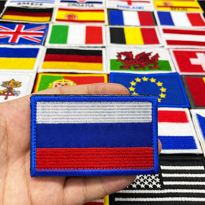 Urban Backpack Tactical - Land Vlag Geborduurde Haak Lus Patch