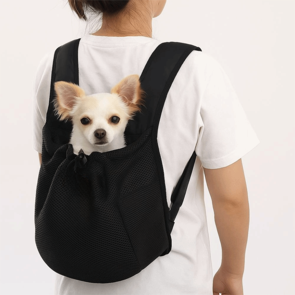 Foldable Backpack Small - Draagbare, ademende borst- en schoudertas voor