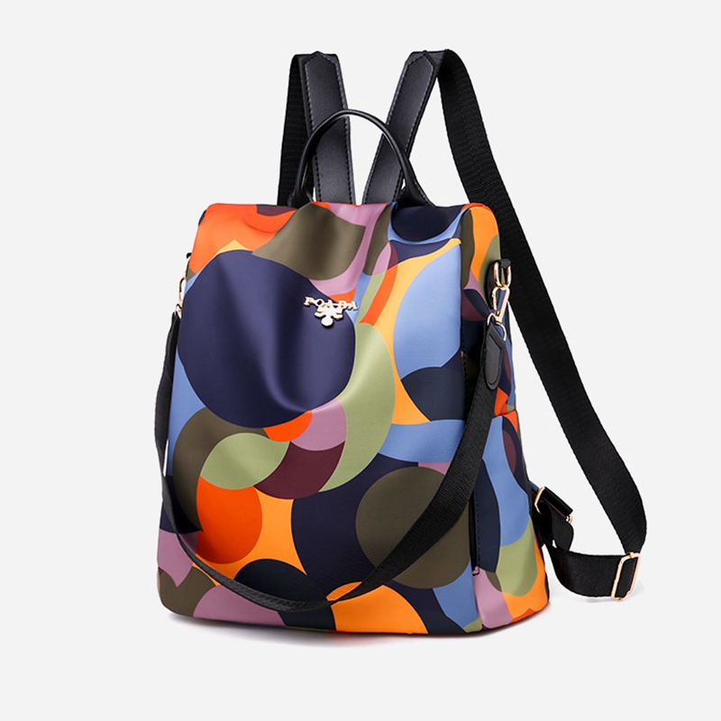 Travel Backpack Anti Theft - Mode Damesrugzak Anti-Diefstal Rugzak Vrouw Oxford