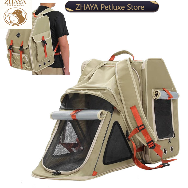 Foldable Backpack Small - ZHAYA Pet Carrier-rugzak Grote capaciteit, draagbaar,