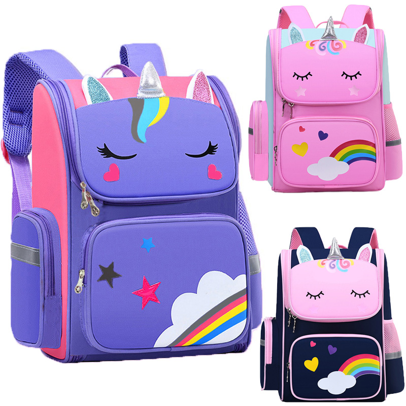 School Backpack Teen - Kinderrugzak voor meisjes Eenhoorn Kinderen Boekentas
