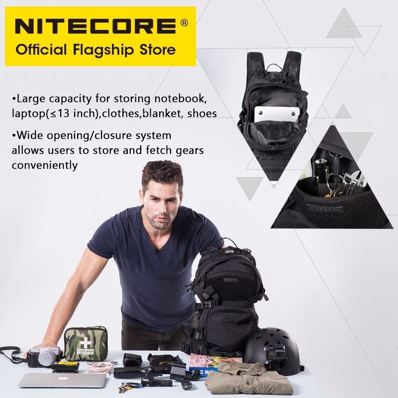 NITECORE BP20 20L Rugzak Pende - Rucksack Military Style recensie en prijs