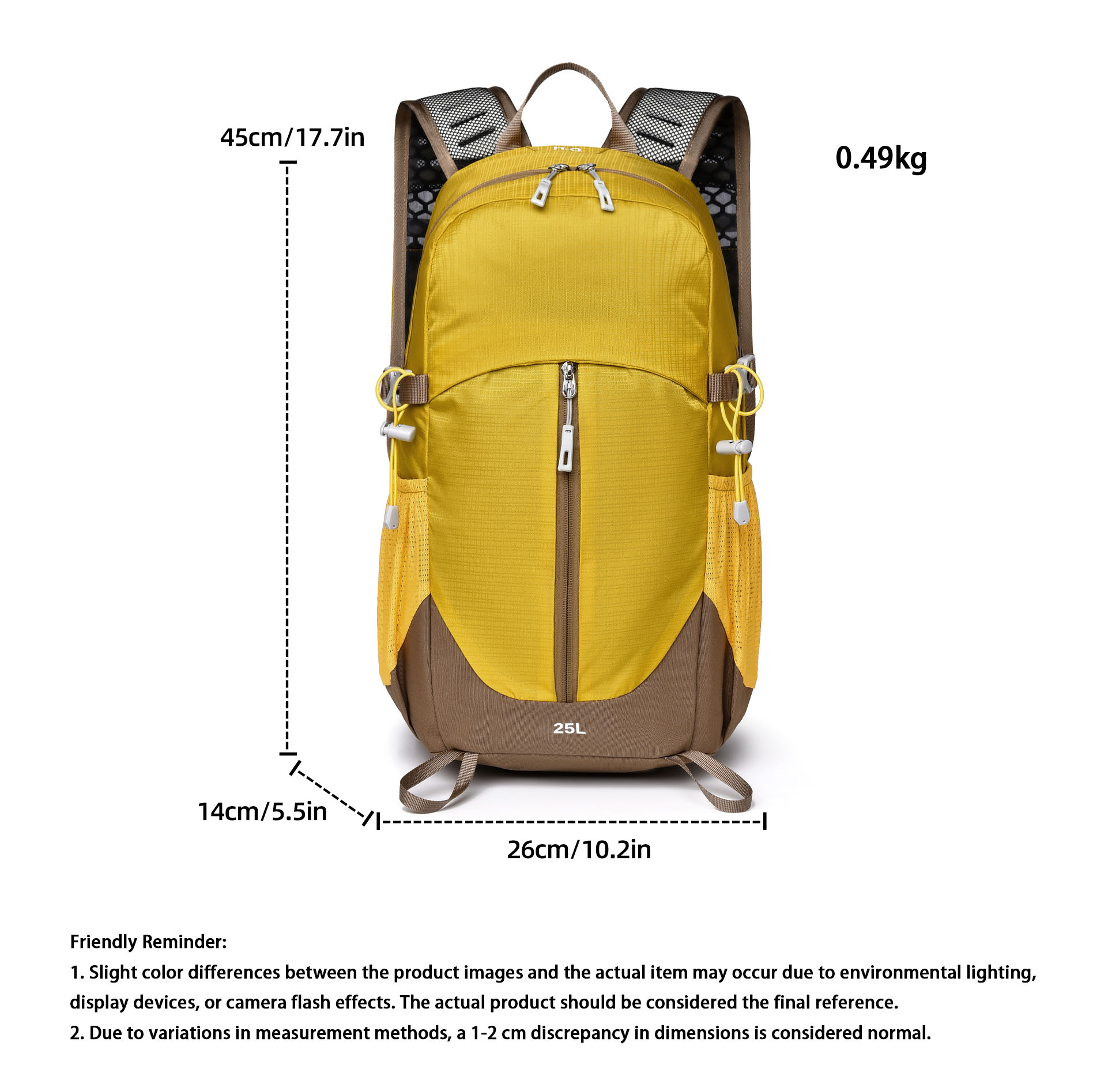 25l grote capaciteit wandelrug - Hiking Backpack Waterproof recensie en prijs