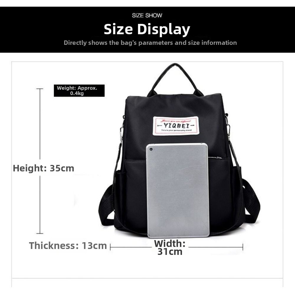 Waterdichte Oxford-rugzak met  - Travel Backpack Anti Theft recensie en prijs