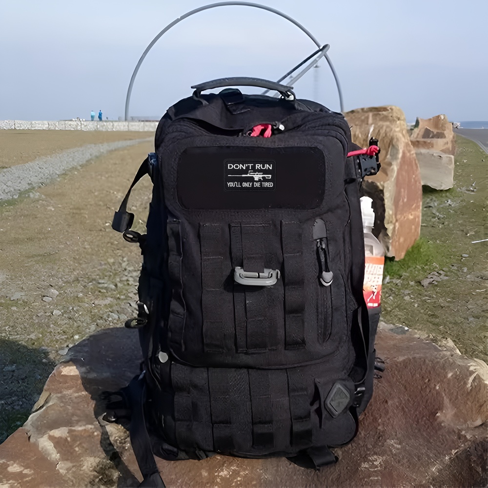 RUN NIET Fun Meme Tactische Mo - Rucksack Military Style recensie en prijs