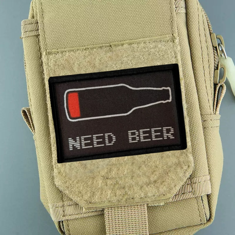 NEED BIER Gedrukte Patch op Kl - Urban Backpack Tactical recensie en prijs