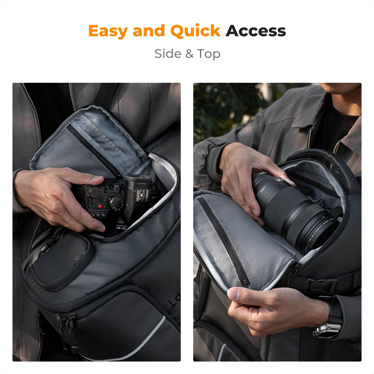 K&F CONCEPT Cameratas, 25L Gro - Laptop Backpack 15.6 recensie en prijs