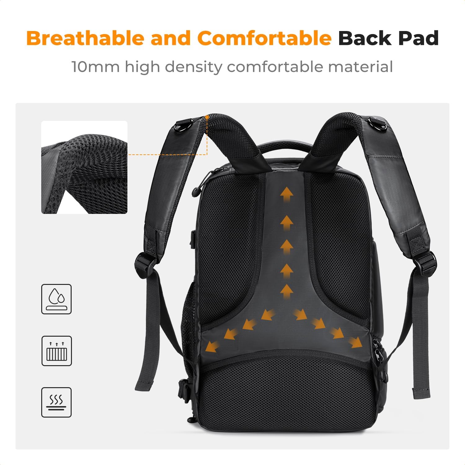K&F CONCEPT Cameratas, 25L Gro - Laptop Backpack 15.6 recensie en prijs