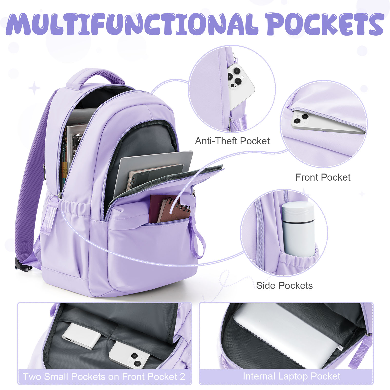 Schoolrugzakken voor tieners,  - Canvas Backpack Casual recensie en prijs