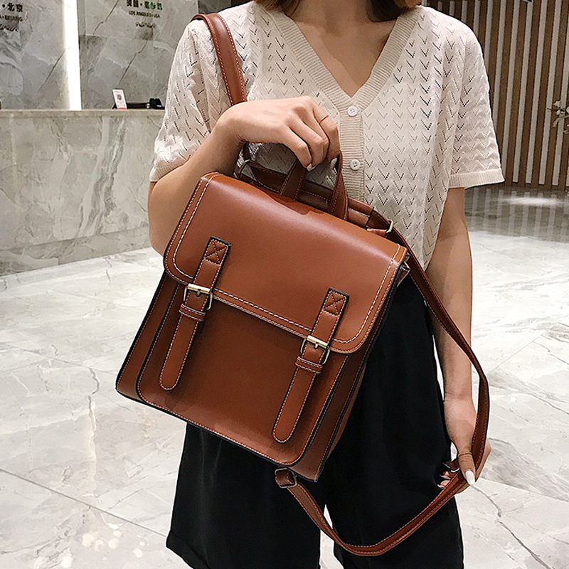 Vintage Rugzak Vrouwelijke Pu  - Leather Backpack Vintage recensie en prijs