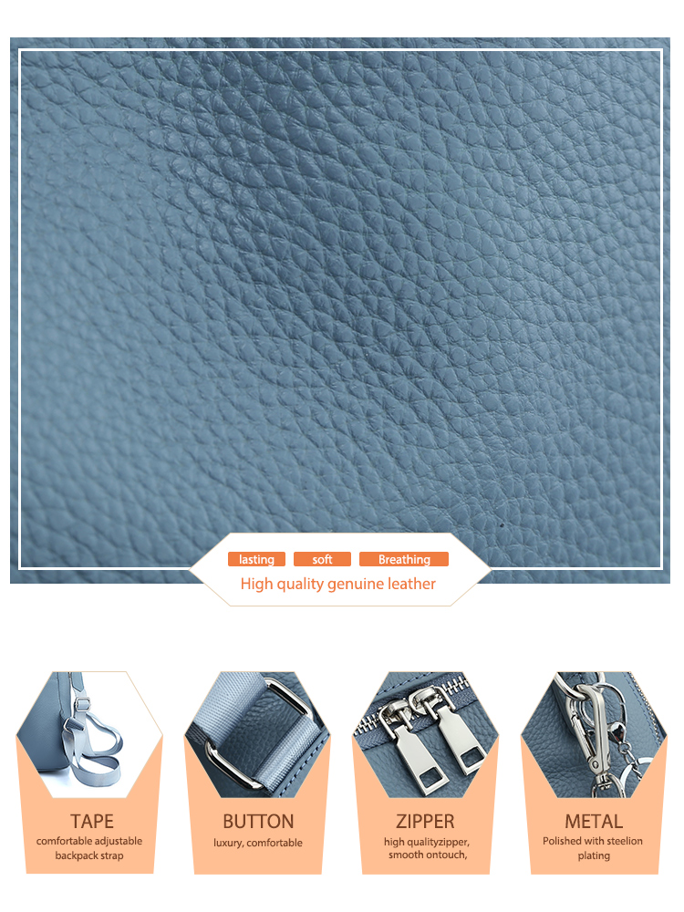 Zency Echt leren damesrugzak v - Fashion Backpack Women recensie en prijs