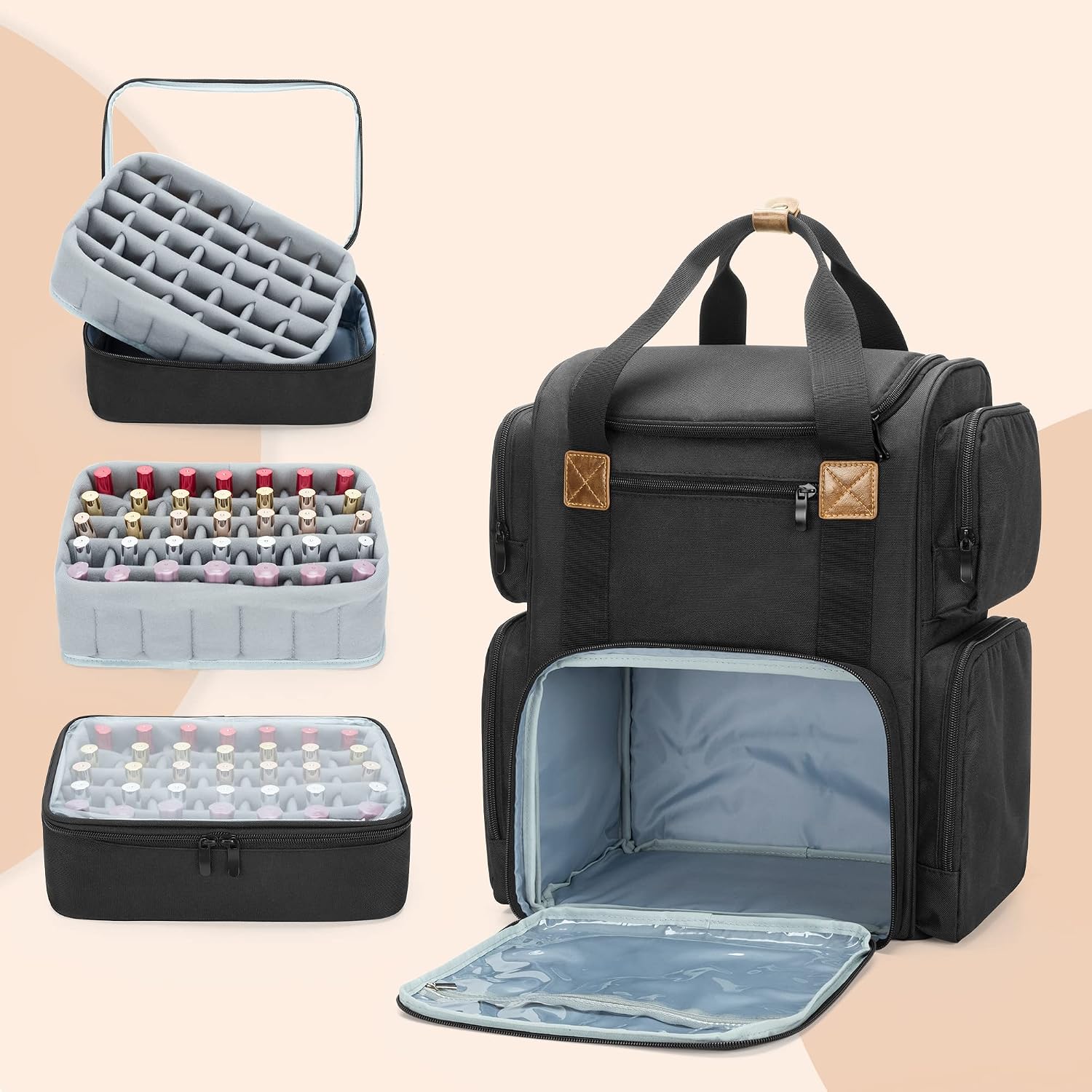 Nagellak rugzak voor 70 flesje - Laptop Sleeve Removable recensie en prijs