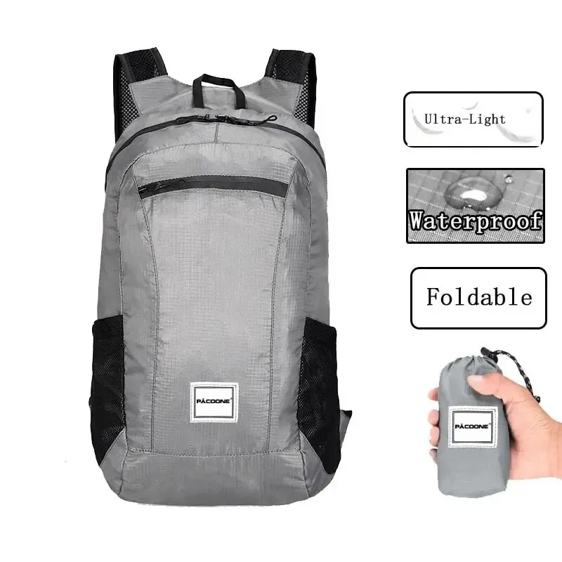 Outdoor-wandeltas 20L Lichtgew - Foldable Backpack Small recensie en prijs
