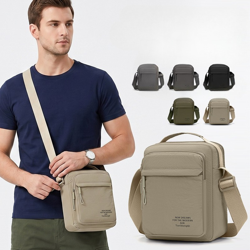 Nylon crossbody-rugzak voor he - Sling Backpack Shoulder recensie en prijs