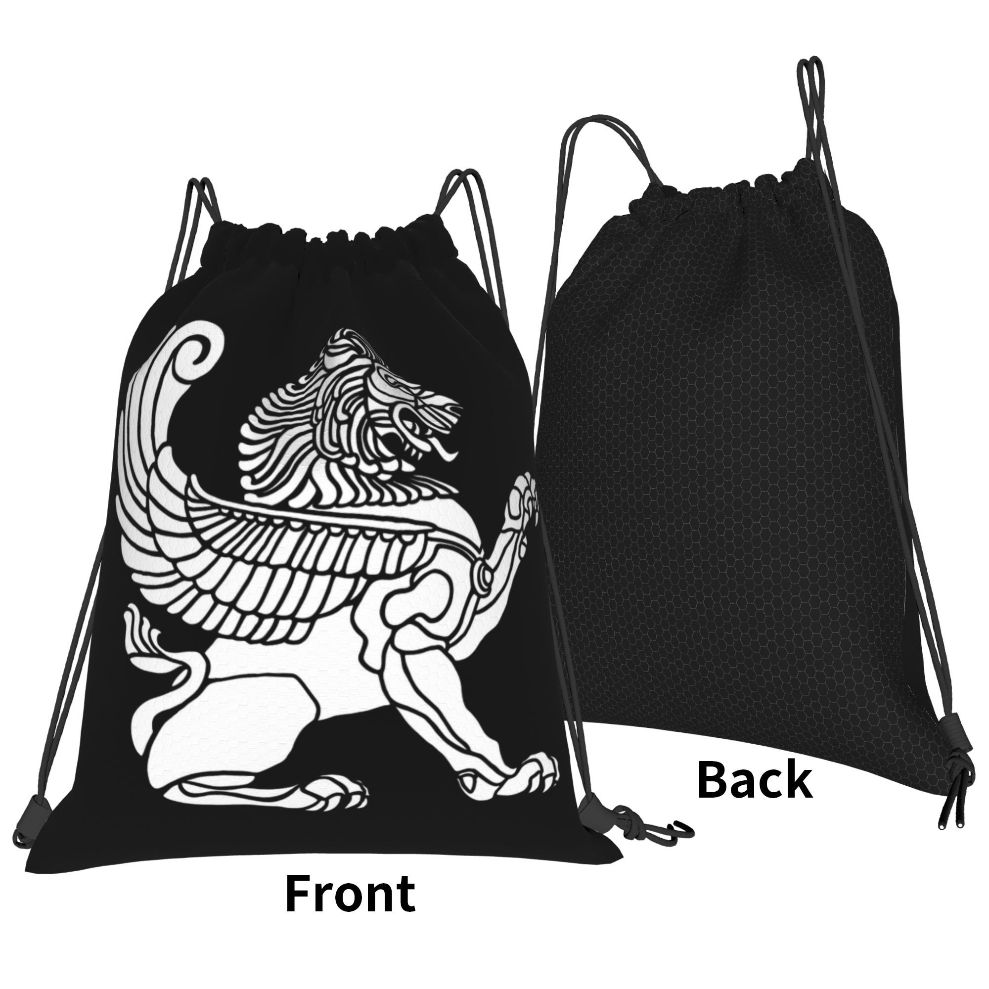 Perzische leeuw Iraanse Iran P - Drawstring Gym Bag recensie en prijs