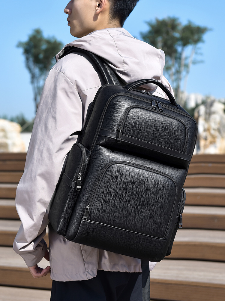 Herenmode Rugzak PU-leer Satch - Laptop Backpack 15.6 recensie en prijs