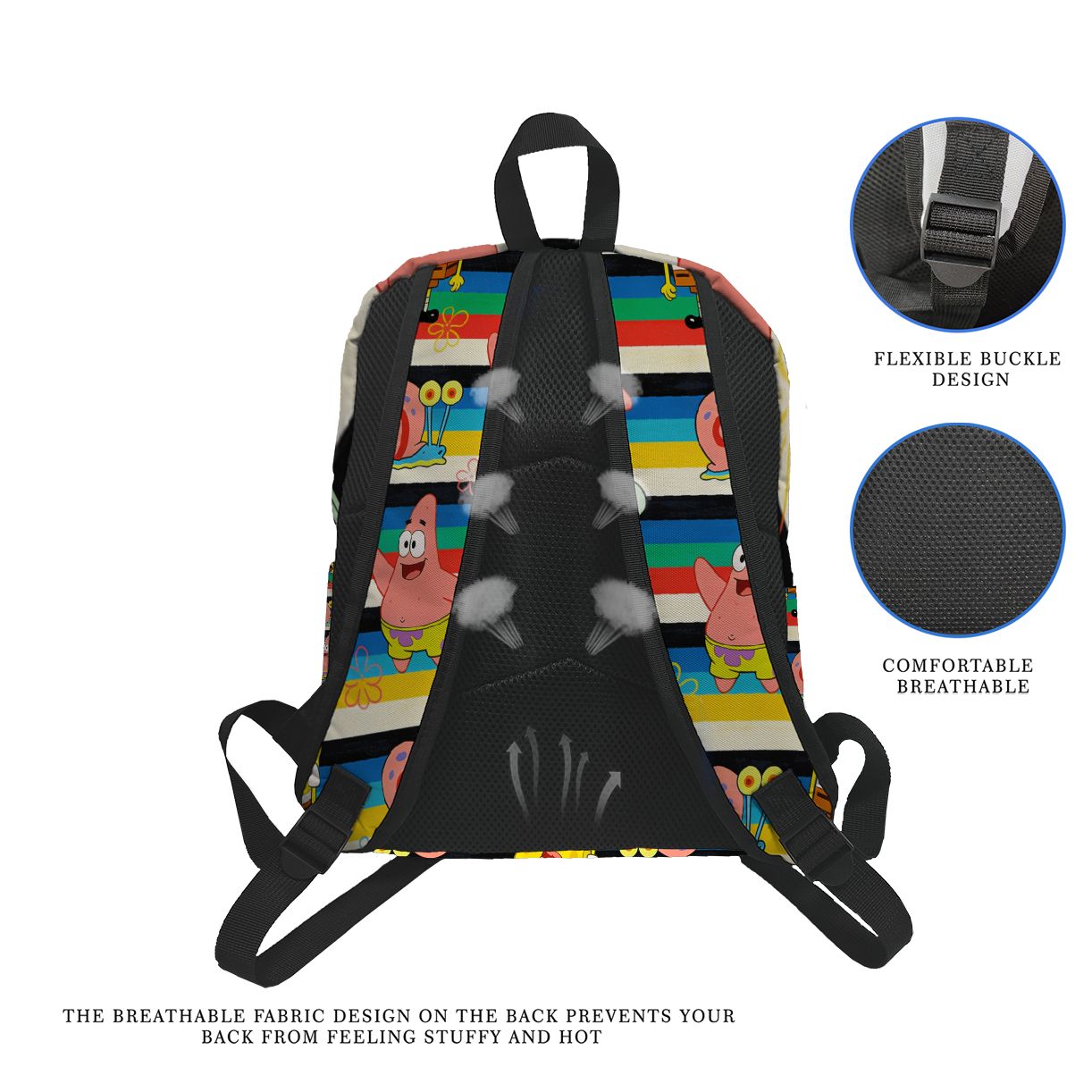 SpongeBob SquarePants rugzak m - School Backpack Teen recensie en prijs