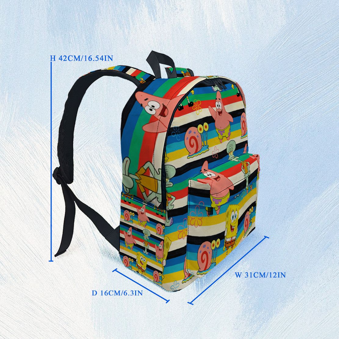 SpongeBob SquarePants rugzak m - School Backpack Teen recensie en prijs