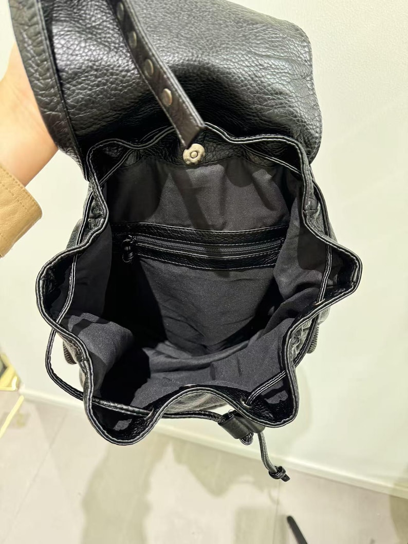 Gothic Punk PU lederen schoude - Leather Backpack Vintage recensie en prijs