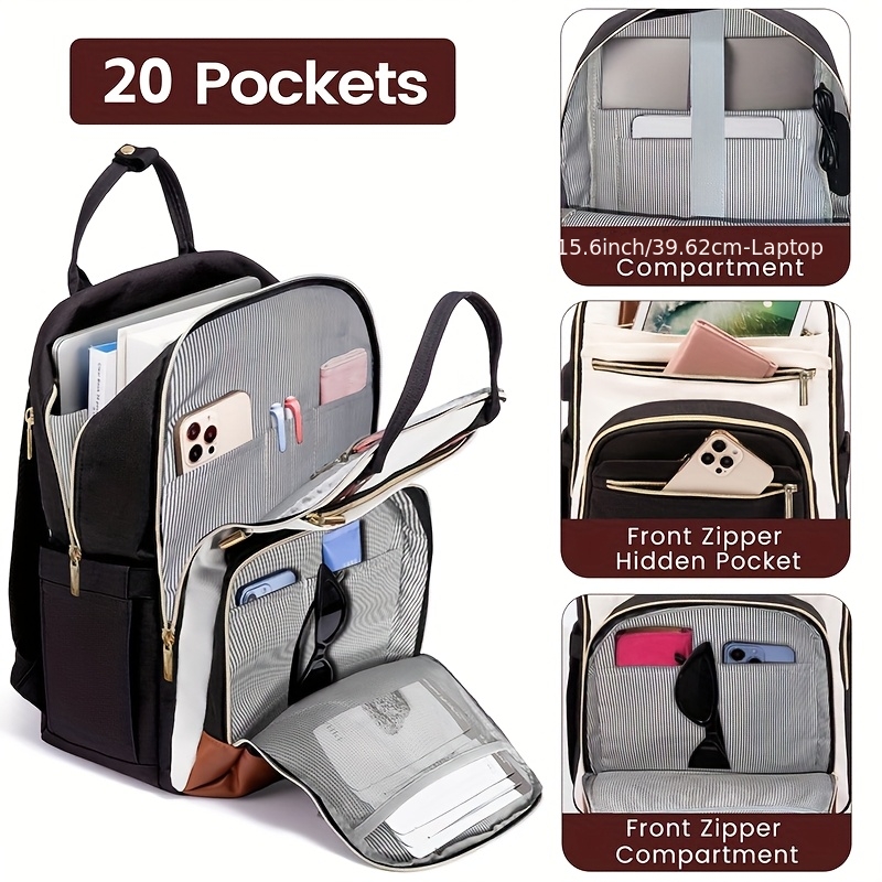 Tweekleurige laptoprugzak voor - Laptop Backpack 15.6 recensie en prijs