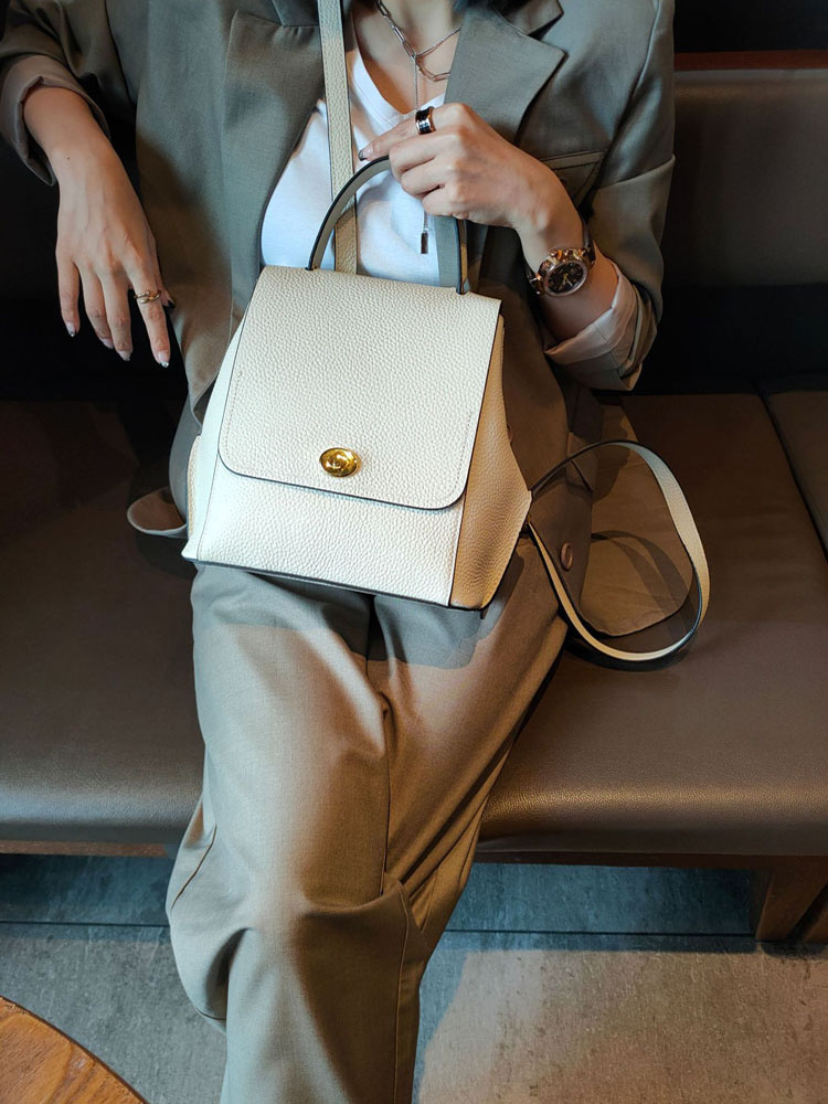 Echt lederen rugzak Dames Casu - Leather Backpack Vintage recensie en prijs