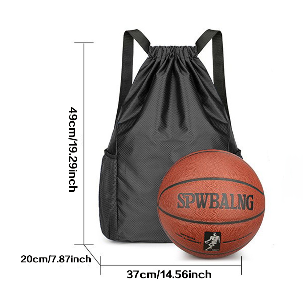 Zwarte tas met trekkoord, spor - Drawstring Gym Bag recensie en prijs