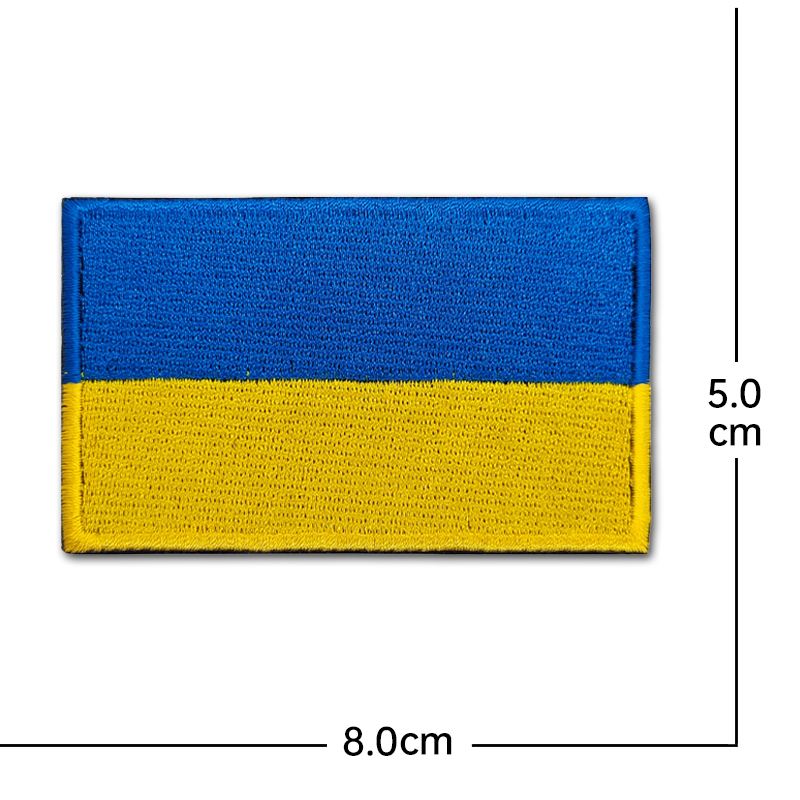 Blauwe Gele Vlag Badge Borduur - Rucksack Military Style recensie en prijs