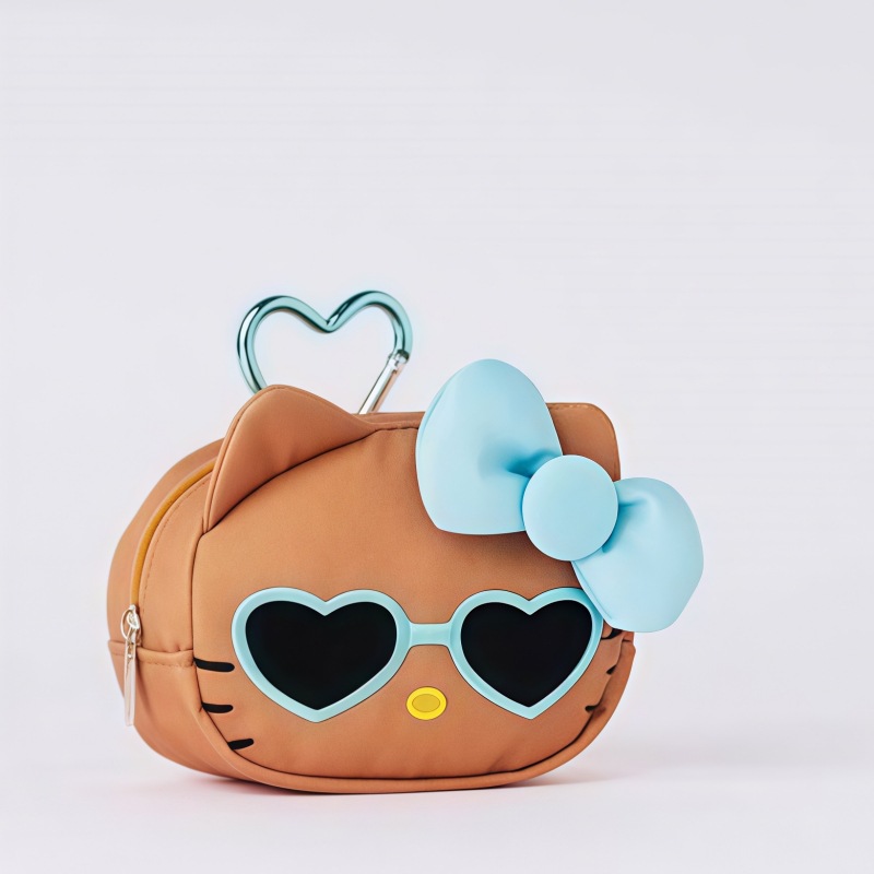 Schattig bruin Hello Kitty min - Mini Backpack Purse recensie en prijs