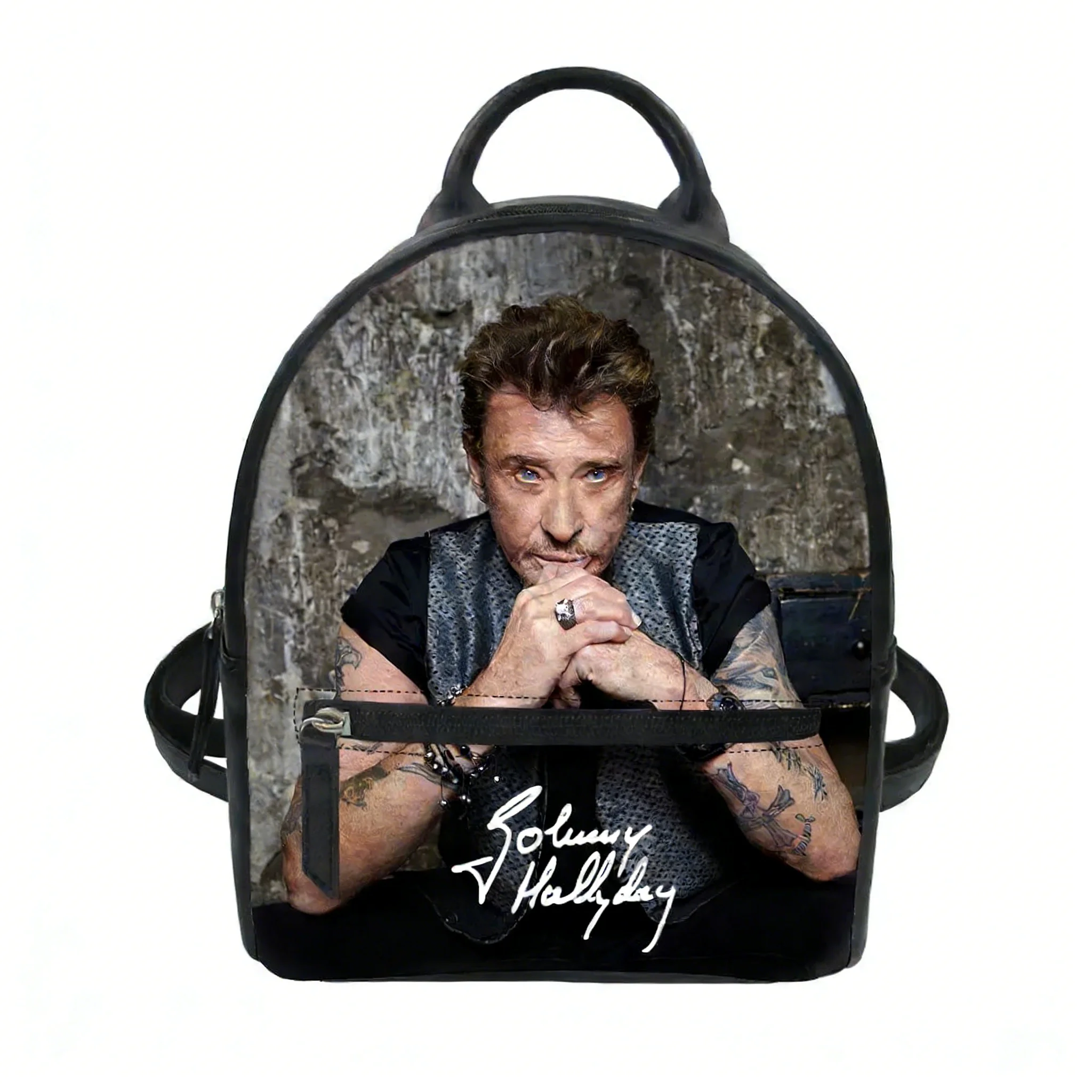 Johnny Hallyday Custom Backpac - Mini Backpack Purse recensie en prijs