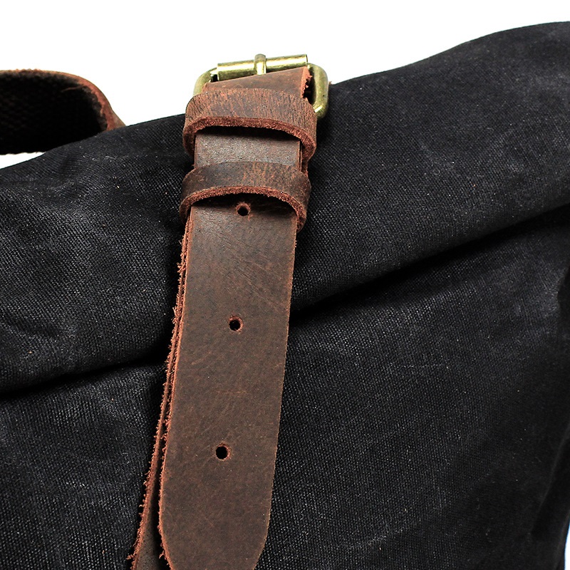 Retro Canvas Lederen Rugzakken - Leather Backpack Vintage recensie en prijs